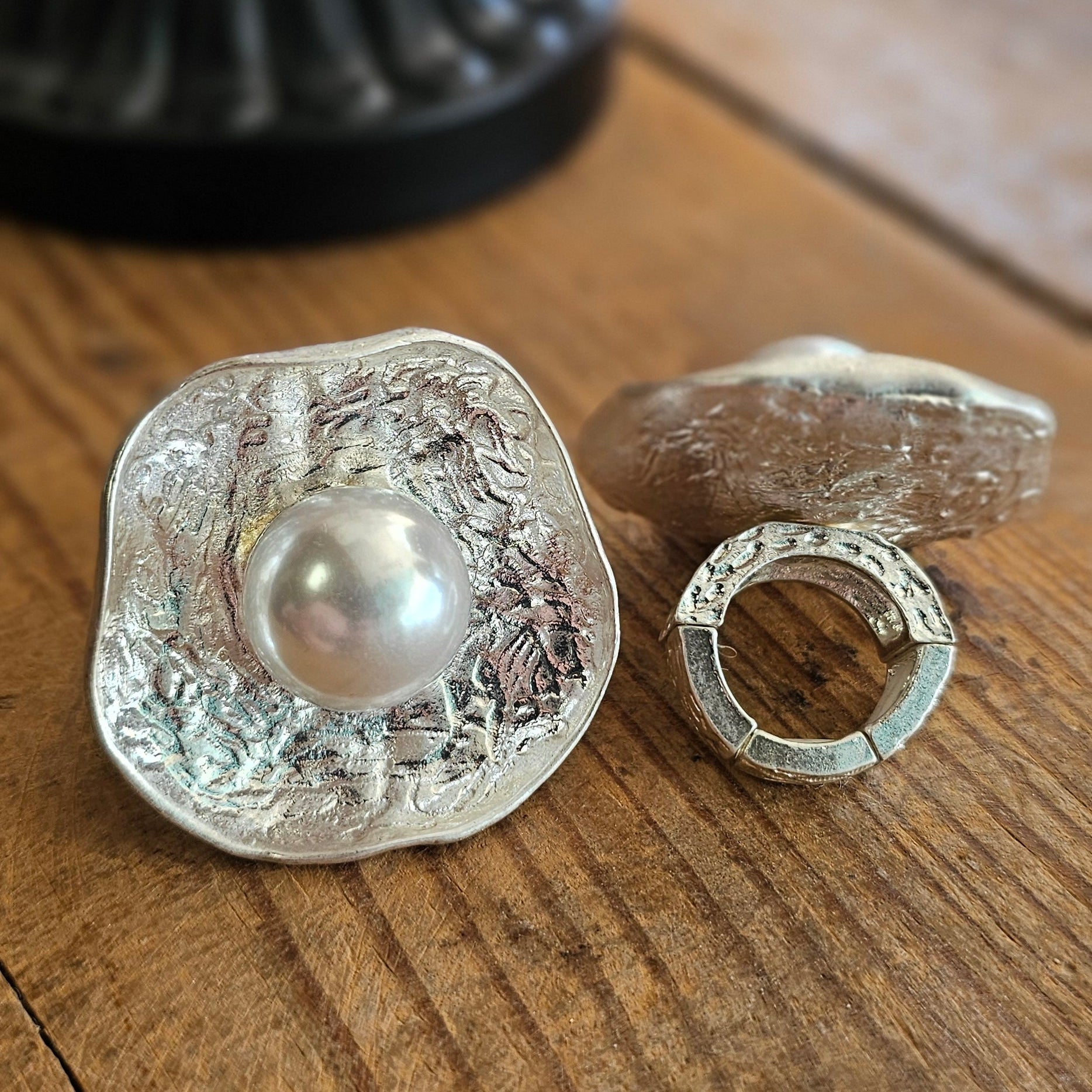 Surprise Pearl Ring